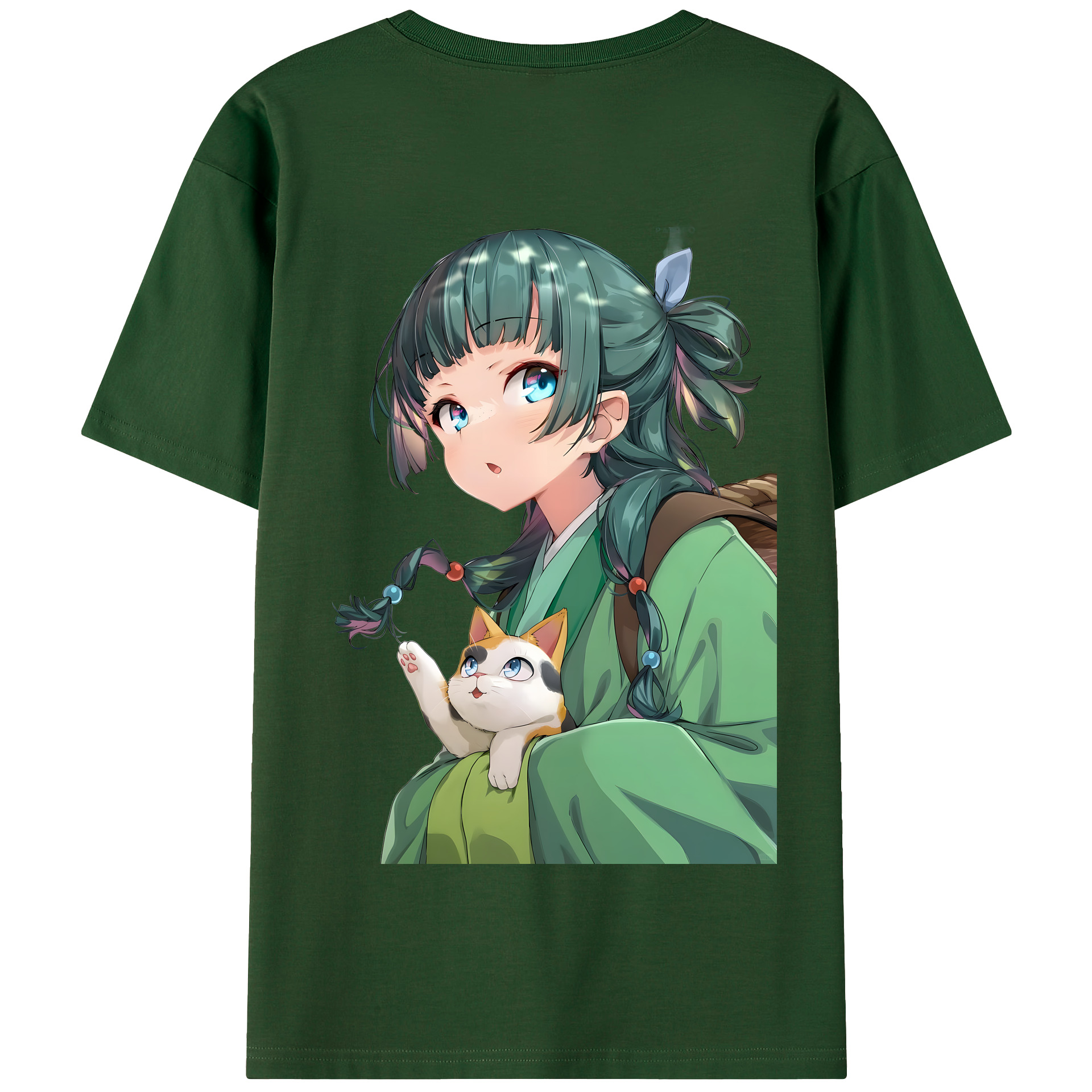 （画像用） 薬屋のひとりごと The Apothecary Diaries 綿100％半袖Tシャツ（背面プリント）